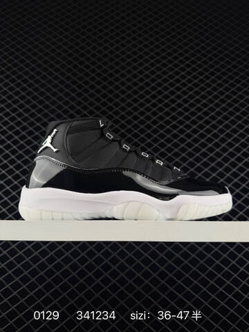 Jordan Air Jordan 11 Retro Low Black White Red EU 36-47 Basketball Shoe - Unisex (BS-79744)