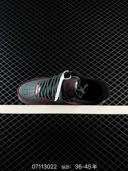 Nike Air Force 1 07 LV8 burgundy dark green black EU 36-45 lifestyle