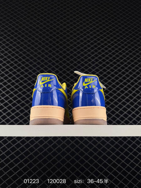 Nike Air Force 1 Mid 07 yellow and blue EU 36-45 lifestyle