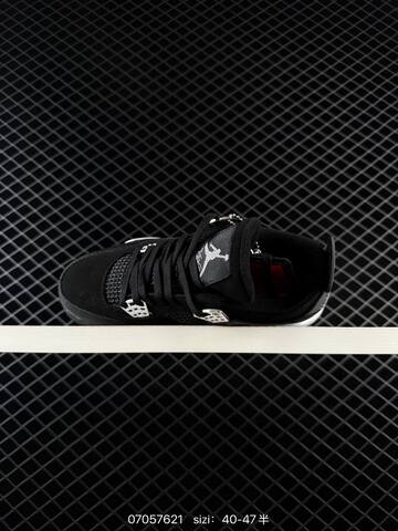 Air Jordan 4 Retro Black Cat AIR JORDAN 4 Aj4 4 Replica Lifestyle (BS-79025)