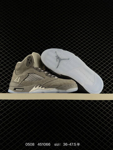 Air Jordan 5 Retro Wolf Grey Replica AIR JORDAN 5 Aj5 Lifestyle (BS-79324)