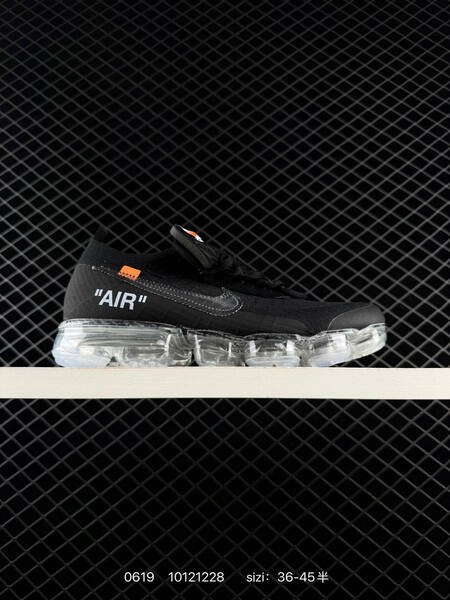 Nike Off-White x Air Vapormax Flyknit white black clear orange EU 36-45 running shoe