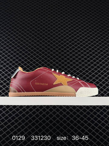 Golden Goose Truestar White Pink Silver Brown Gum EU 36-45 Skate Shoe - Unisex (BS-76549)