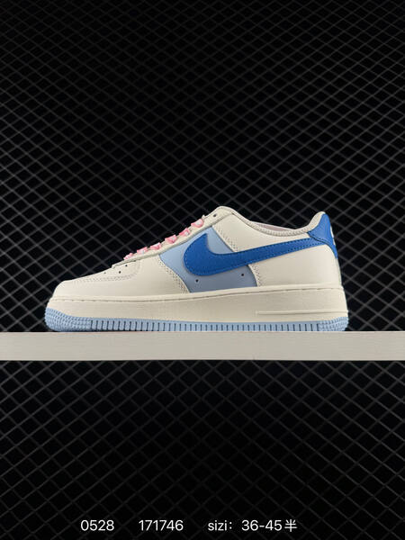 Nike Air Force 1 07 LV8 DB3301-212 sail light blue royal blue pink EU 36-45 lifestyle