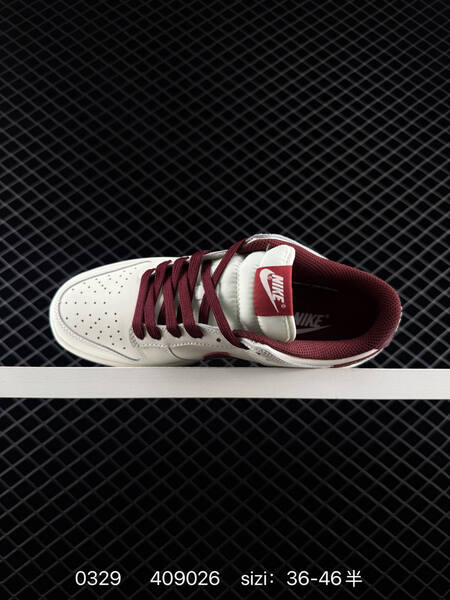 Nike Dunk Low off white burgundy EU 36-46 skate