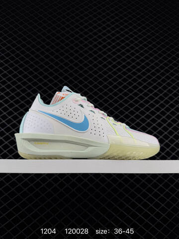 Nike G T Cut 3 EP White Navy Black Green EU 36-45 Basketball - Unisex (BS-73844)