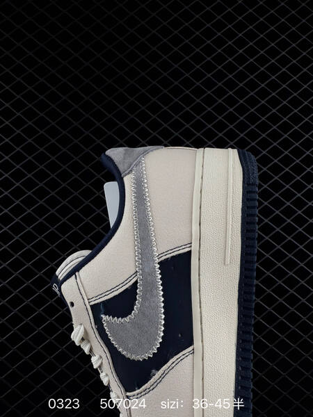 Nike Air Force 1 07 Low beige navy blue grey white EU 36-45 lifestyle