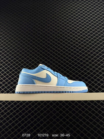 Jordan Air Jordan 1 Low White University Blue EU 36-45 Sneaker - Unisex (BS-81005)