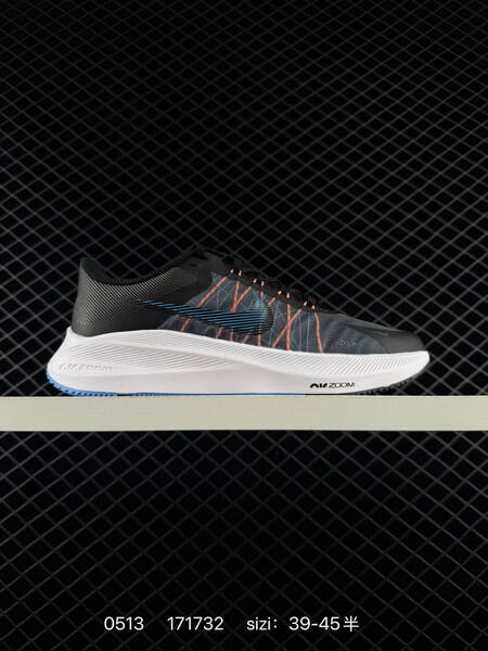 Nike Air Zoom Winflo 8 black white red blue orange EU 39-45 running