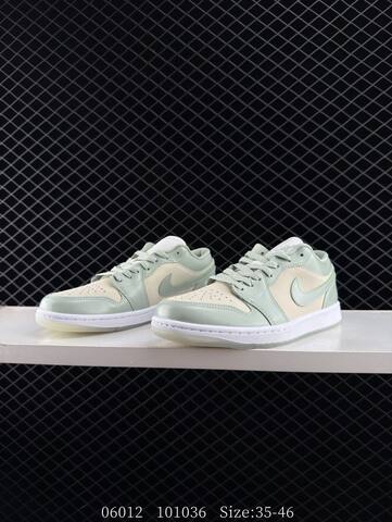 Jordan Air Jordan 1 Low SE Seafoam Seafoam Cream White EU 35-46 Sneaker - Unisex (BS-81217)