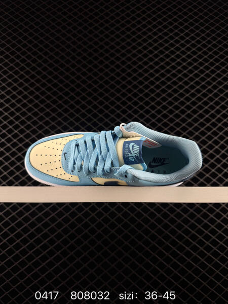 Nike Air Force 1 07 Light blue pale cream navy blue white EU 36-45 lifestyle