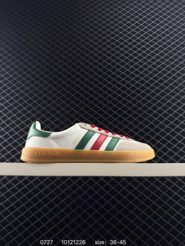 Gucci x Adidas Originals Gazelle INdoor 707867 U7R10 3660 1012122 Lifestyle (BS-78113)
