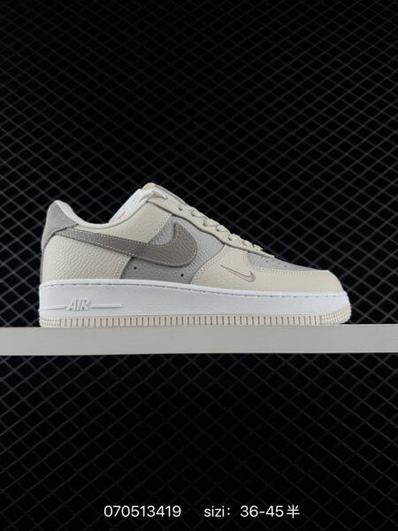 Nike Air Force 1 07 Low white black red cream EU 36-45 lifestyle