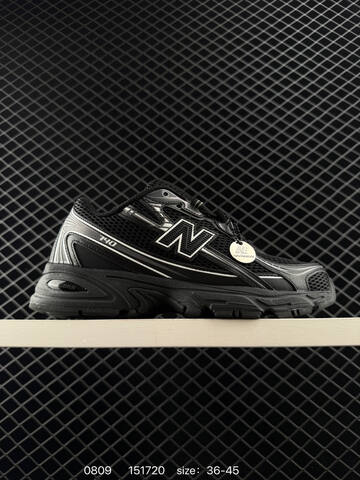 New Balance 740 U740WN2 Silver Grey White Black EU 36-45 Running Shoe Running Sneakers - Unisex (BS-82986)