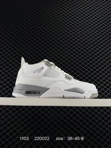 Air Jordan 4 Retro GS Linen AIR JORDAN 36 36 5 37 5 38 38 5 39 40 40 5 41 42 Lifestyle - Unisex (BS-80361)