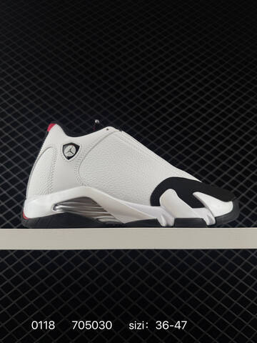 Jordan Air Jordan 14 Retro Black Red White EU 36-47 Basketball Shoe - Unisex (BS-79808)