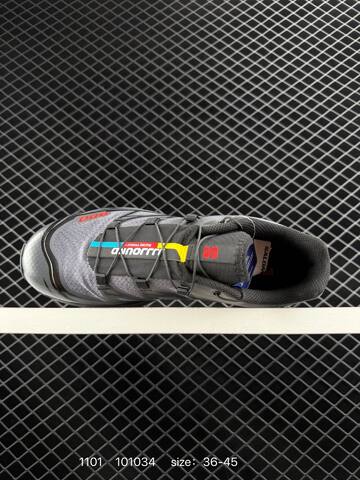 Salomon XT-6 Black Grey Red EU 36-45 Trail Shoe Trail Running Sneakers - Unisex (BS-85941)