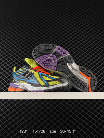 New Balance 1906R Neon Yellow Black Blue Orange Purple EU 36-45 Running Shoe - Unisex (BS-82427)