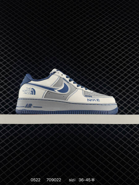Nike Air Force 1 off white white light blue EU 36-45 lifestyle
