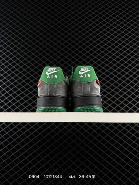 Nike Air Force 1 Low black grey green white EU 36-45 skate