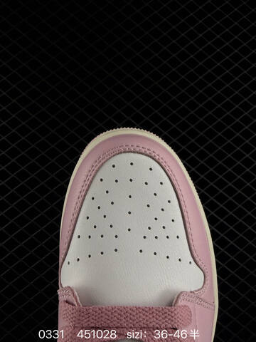 Jordan Air Jordan 1 Low White Pink Sail EU 36-46 Sneaker - Unisex (BS-79574)
