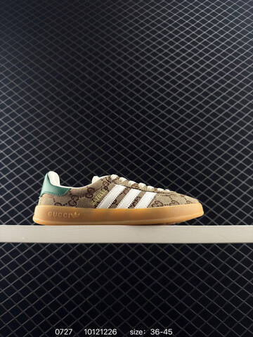 Gucci x Adidas Originals Gazelle INdoor 707867 U7R10 3660 1012122 Lifestyle (BS-78113)