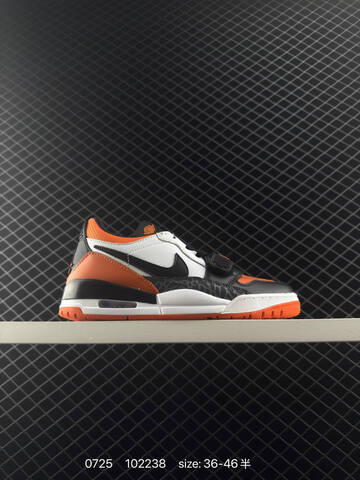Jordan Air Jordan Legacy 312 NRG CD7069 141 White Black Orange EU 36-46 Basketball Shoe - Unisex (BS-81016)