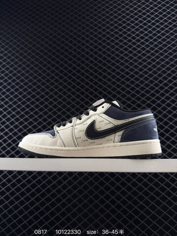 Jordan Air Jordan 1 Low Light Beige Black Red EU 36-45 Sneaker - Unisex (BS-80898)
