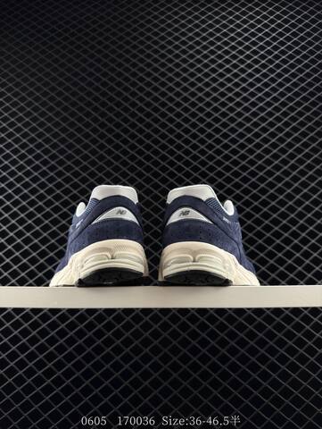 New Balance ML2002R0 Navy Blue Off White Black EU 36-46 5 Sneaker - Unisex (BS-83351)