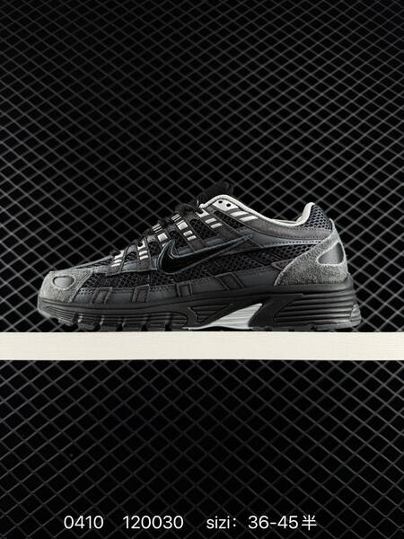 Nike P-6000 Black Dark Grey White EU 36-45 lifestyle