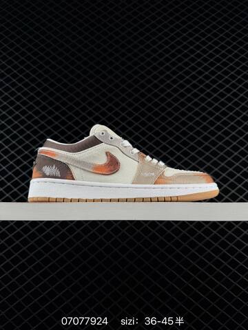 Air Jordan 1 Low SE Multi-Color Distressed AIR JORDAN 1 Aj1 1 Jord Lifestyle (BS-79020)