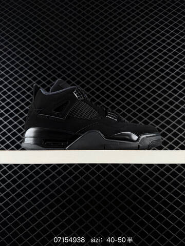 Air Jordan 4 Retro Black Cat AIR JORDAN 4 Aj4 4 Replica Lifestyle (BS-78968)