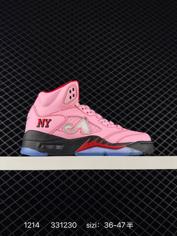 Jordan Air Jordan 5 Retro Black Blue White Red EU 36-47 Basketball Shoe - Unisex (BS-80066)