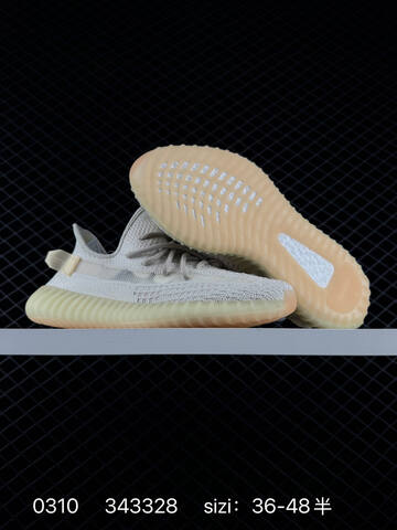 Adidas Yeezy Boost 350 V2 Black Yellow Orange White EU 36-48 Sneaker - Unisex (BS-83558)