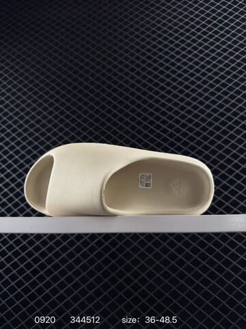 Yeezy Slide Dark Black Neon Green EU 36-48 5 Slides - Unisex (BS-83569)