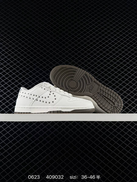 Nike Air Force 1 Low white silver dark brown EU 36-46 sneaker