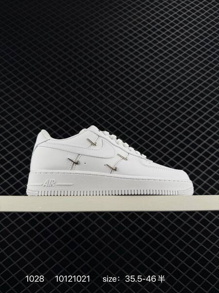 Nike Air Force 1 Low White Blue Silver 35 5-46 5 lifestyle