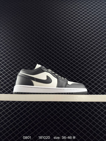 Jordan Air Jordan 1 Low Off White Dark Grey White EU 36-46 Sneaker - Unisex (BS-80985)
