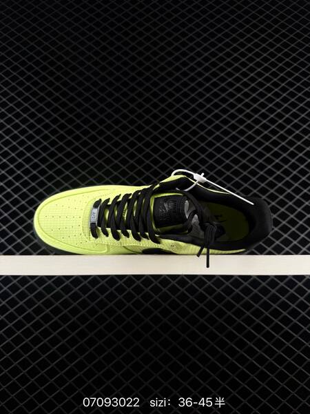 Nike Air Force 1 07 Low neon yellow black orange EU 36-45 lifestyle