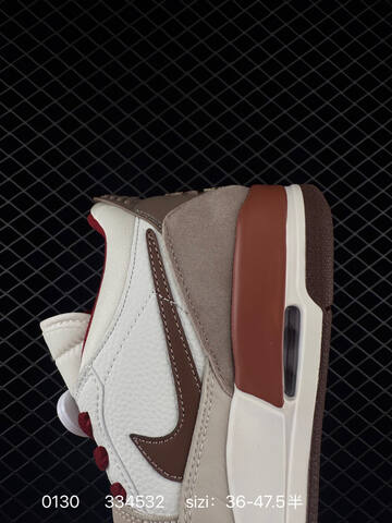 Jordan Air Jordan Legacy 312 Low White Beige Brown Red EU 36-47 5 Basketball Shoe - Unisex (BS-79738)