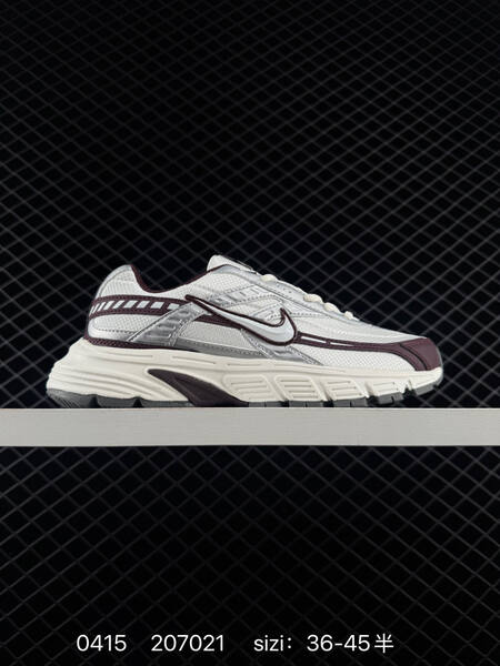 Nike Initiator Running Metallic Silver Sail Burgundy Crush Black EU 36-45 lifestyle