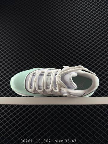 Jordan Air Jordan 11 Retro Low Igloo White Mint Green EU 36-47 Basketball Shoe - Unisex (BS-81148)