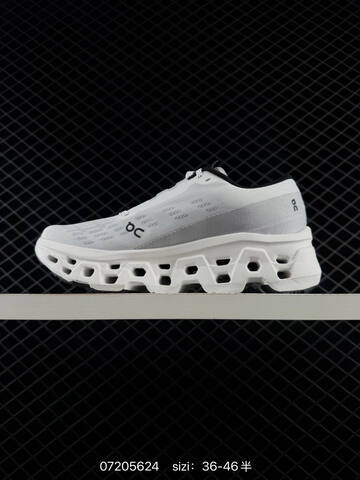On Cloudmonster White Black EU 36-46 Running Shoe Running Sneakers - Unisex (BS-85012)