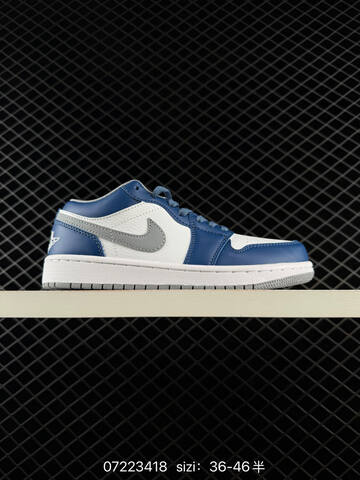 Air Jordan 1 Low AIR JORDAN 1 Aj1 1 Swoosh Logo Lifestyle (BS-78936)