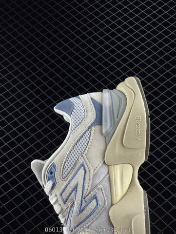New Balance 9060 Grey Cream Blue White EU 36-45 Sneaker - Unisex (BS-83301)