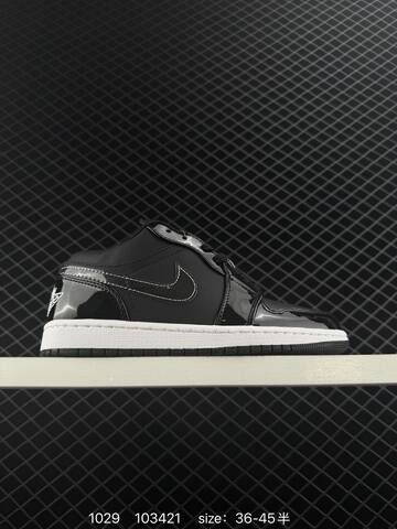 Jordan Air Jordan 1 Low White Black Red Blue EU 36-45 Basketball Shoe - Unisex (BS-80401)