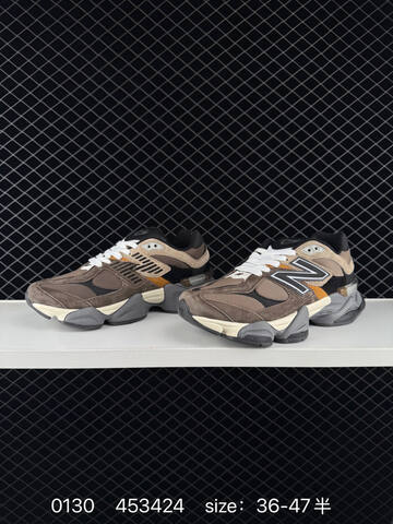 New Balance 9060 Brown Tan Black Grey Cream EU 36-47 Sneaker - Unisex (BS-82345)