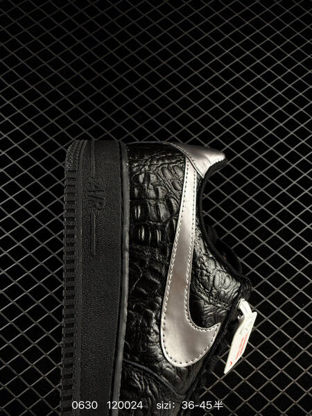 Nike Air Force 1 07 LV8 IV6306 black metallic silver EU 36-45 sneaker