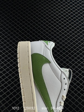 Jordan Air Jordan 1 Low OG SP White Green Sail EU 36-46 Sneaker - Unisex (BS-80536)