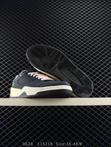 Jordan Air Jordan 4 Retro OG Dark Navy Pink Cream White Black EU 36-46 Basketball Shoe - Unisex (BS-81135)